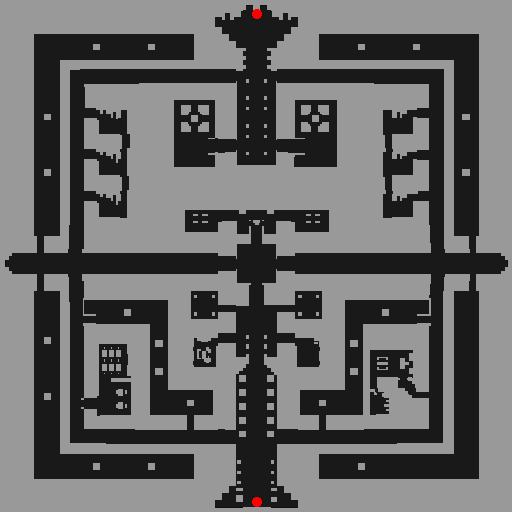 Minimapa de Cursed Abbey 02