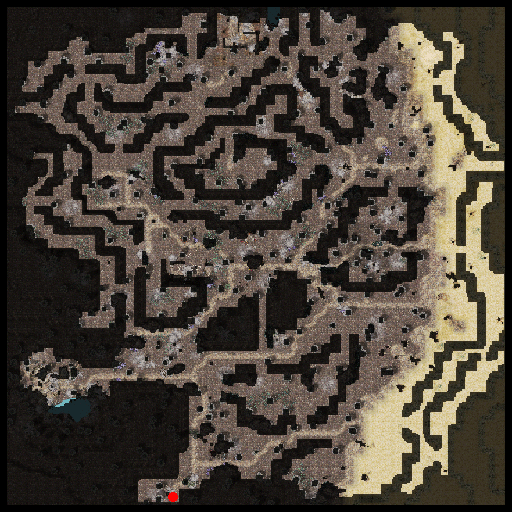 Minimapa de Floresta dos Lobos Cinzentos 1