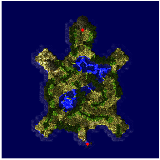 Minimapa de Ilha das Tartarugas 01